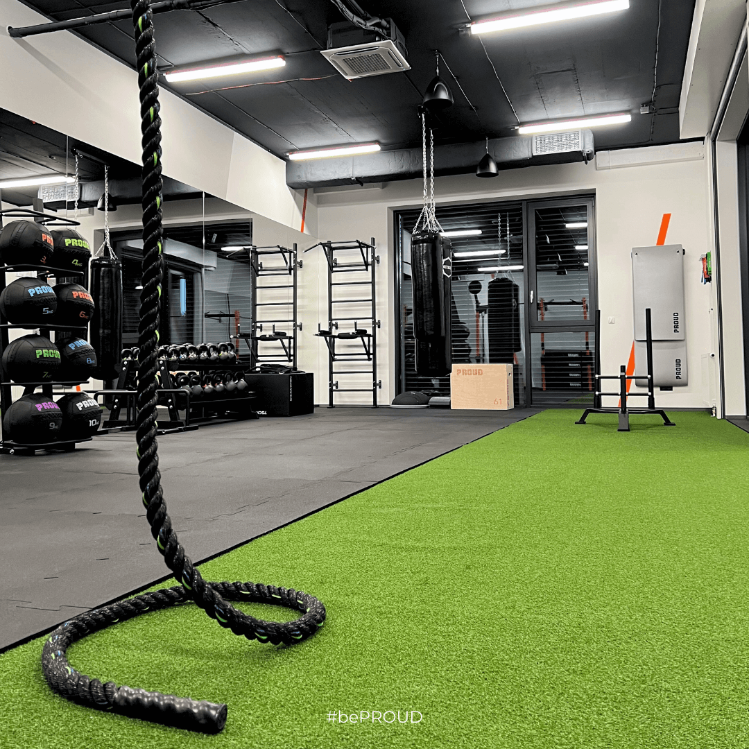 ADBL office gym Proud